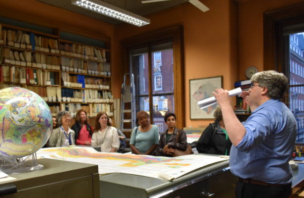 The map collection contains over 40,000 sheets